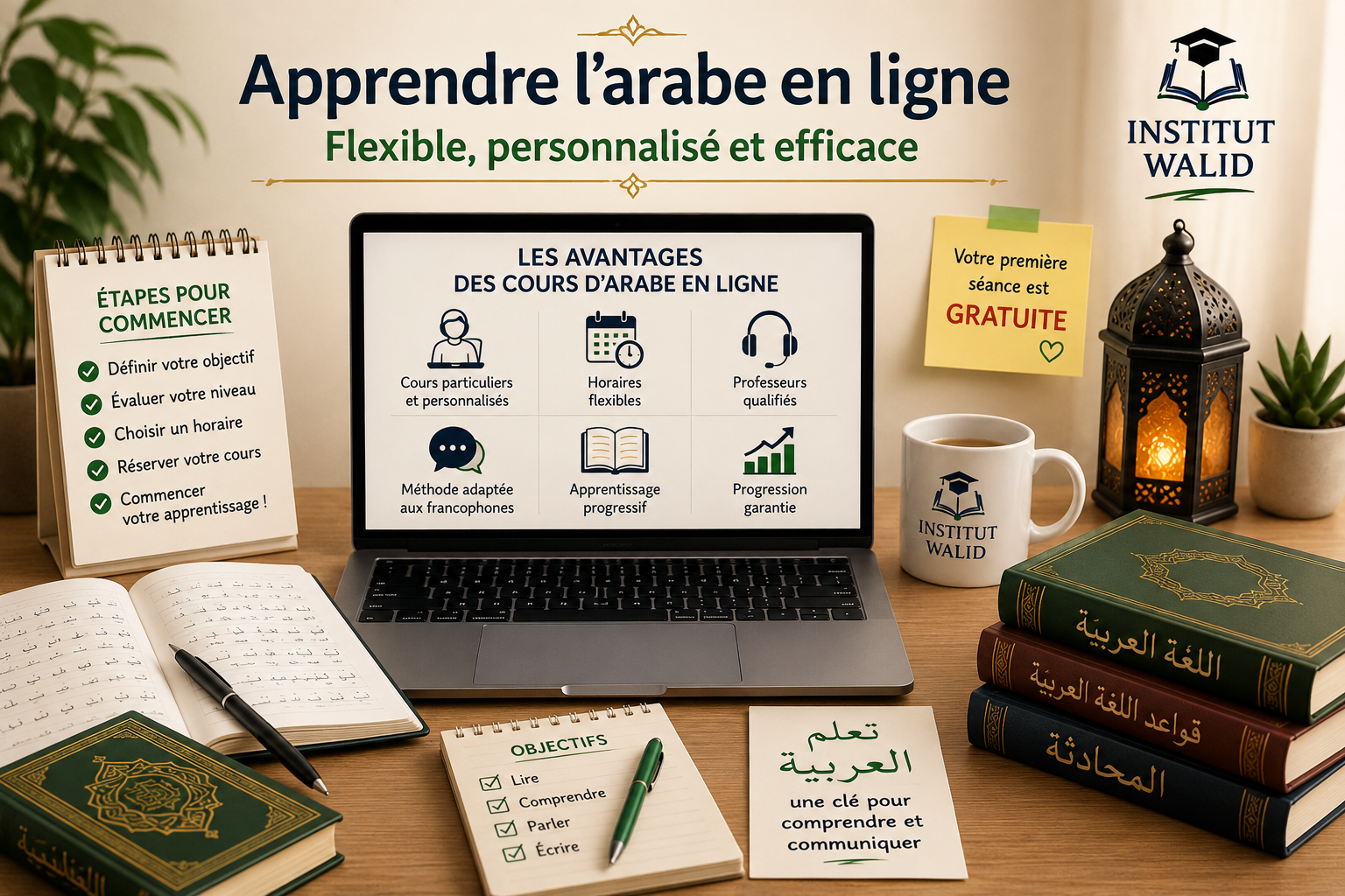 Pourquoi choisir Institut Walid pour apprendre l’arabe ?